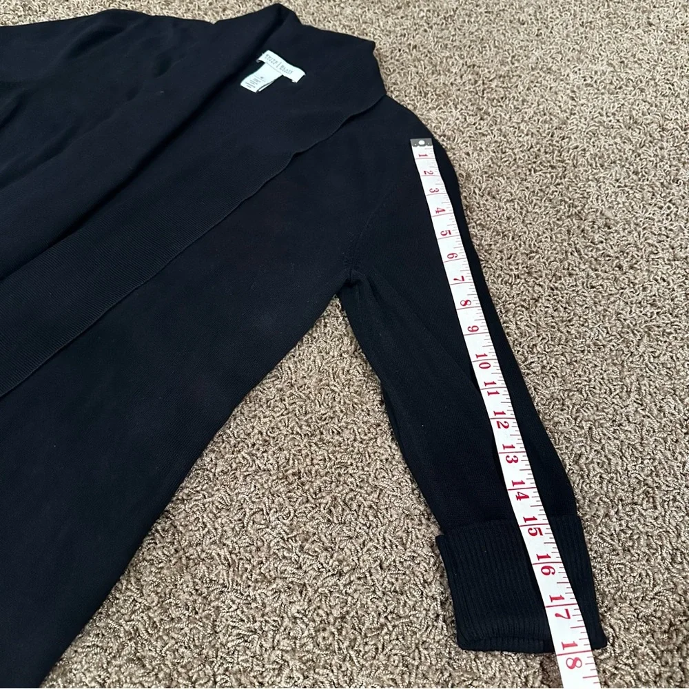 White House Black Market medium black cardigan - Picture 5 of 6